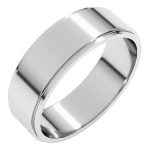 Stepped-Edge Flat Band