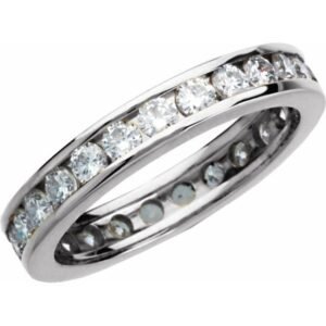 Channel-Set Eternity Band