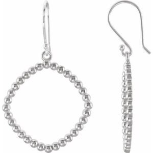 Square Beaded Earrings
